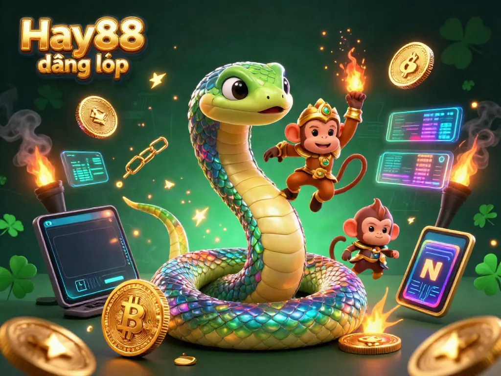 Experience the dynamic world of online gaming with Hay88 đăng nhập, featuring vibrant characters in a rich, immersive scene.