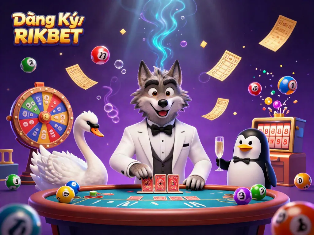 Engage in thrilling gameplay at Đăng Ký RIKBET with immersive casino elements featuring 3D characters.