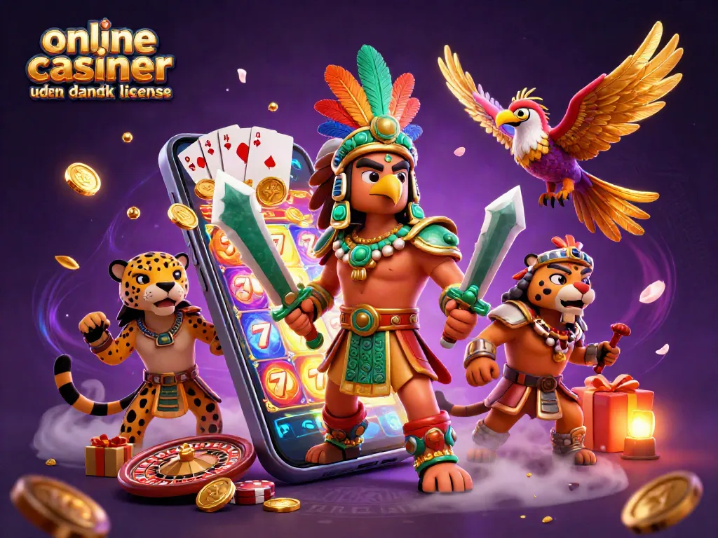 Engage with online casinoer uden dansk licens featuring vibrant slot games and dynamic characters.