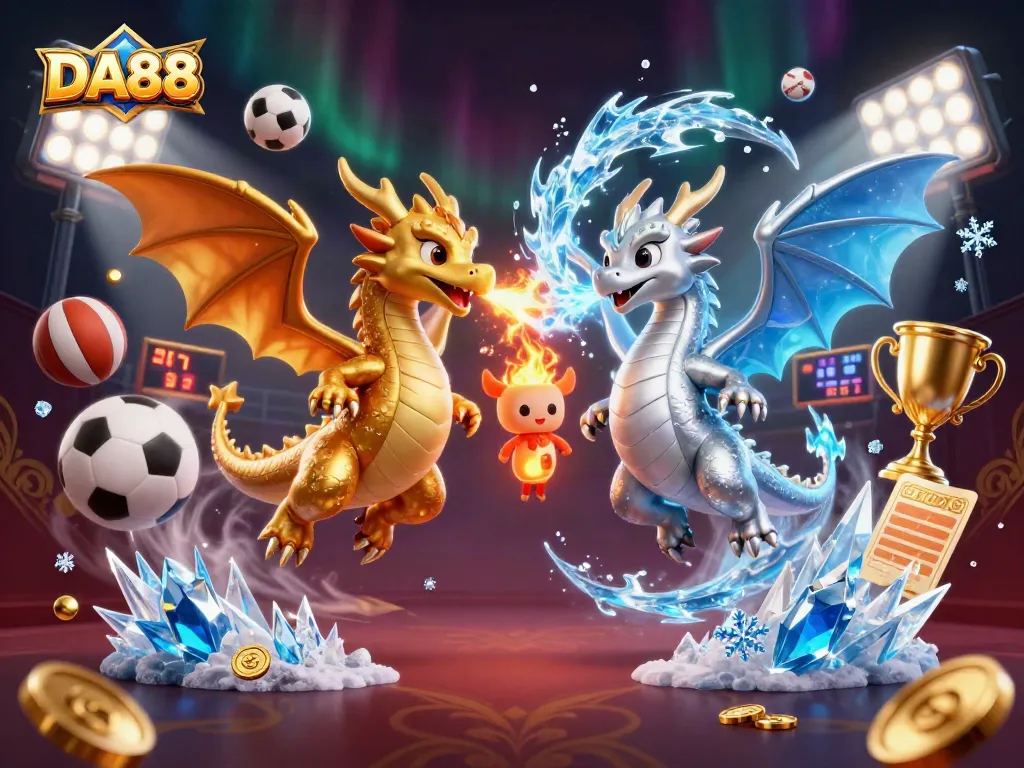 DA88 engages players in a thrilling sports betting scene with dynamic visuals and interactive elements.