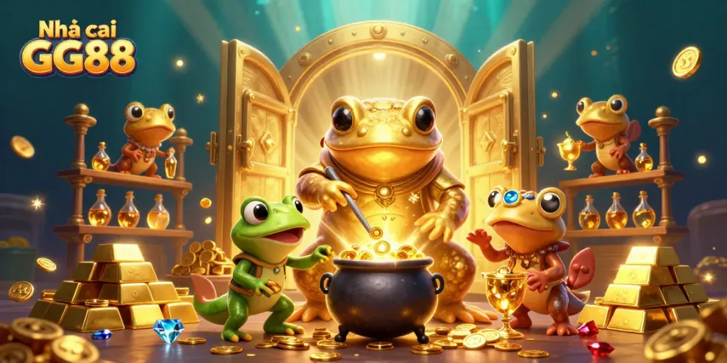Experience the excitement at Nhà cái GG88 with a vibrant online casino scene featuring diverse gaming elements.