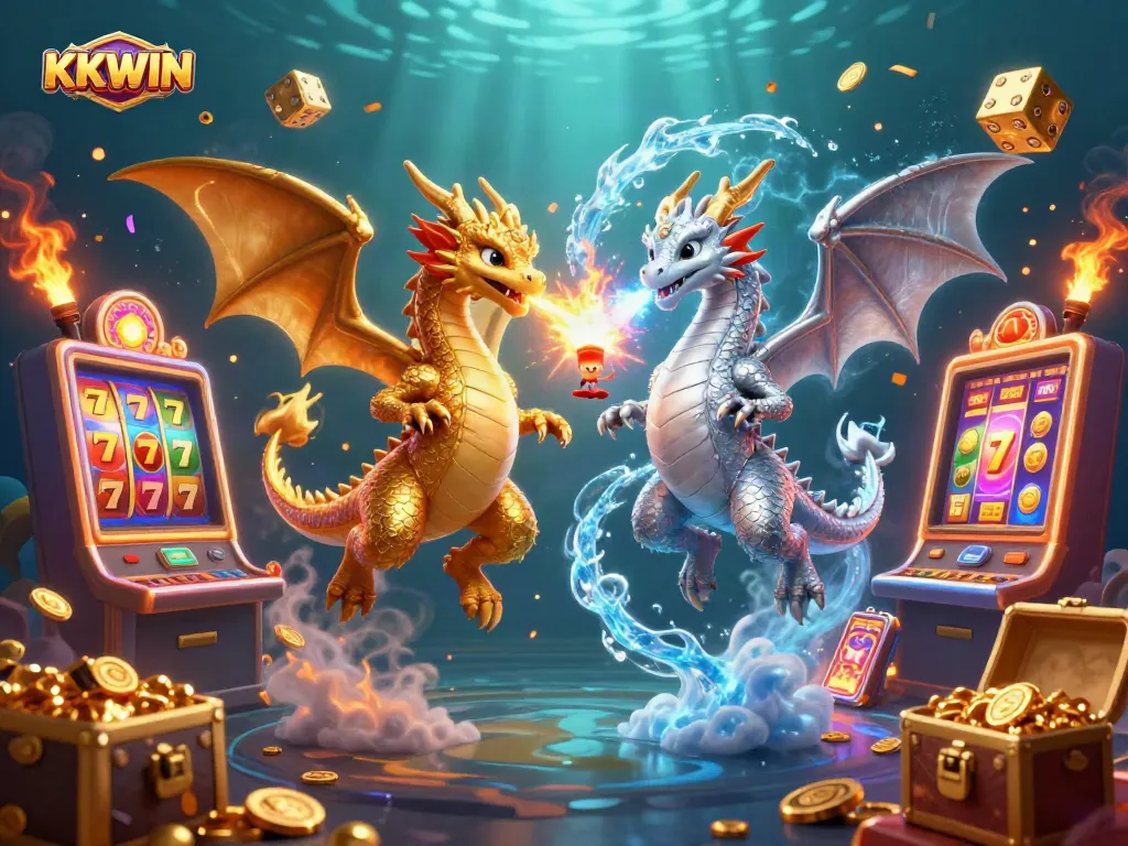 Experience thrilling gameplay at KKWIN with dynamic dragons and exciting casino elements.